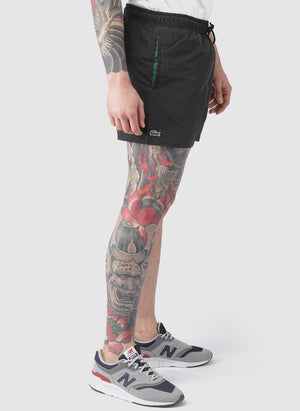 Badeshorts - Black/Green-TSD - Hosen-3