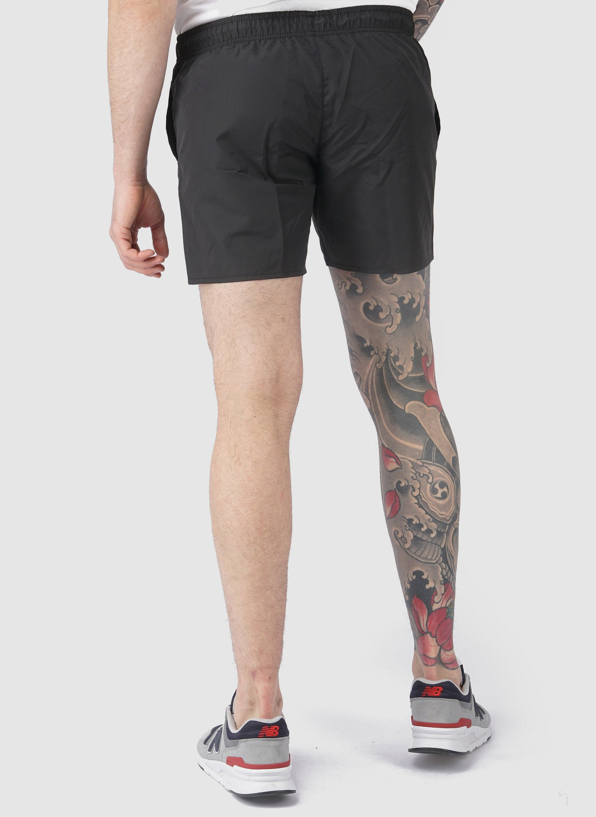 Badeshorts - Black/Green-TSD - Hosen-4