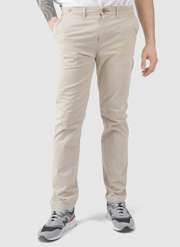 M-PUYO Pants - Beige Silver-TSD - Hosen-1