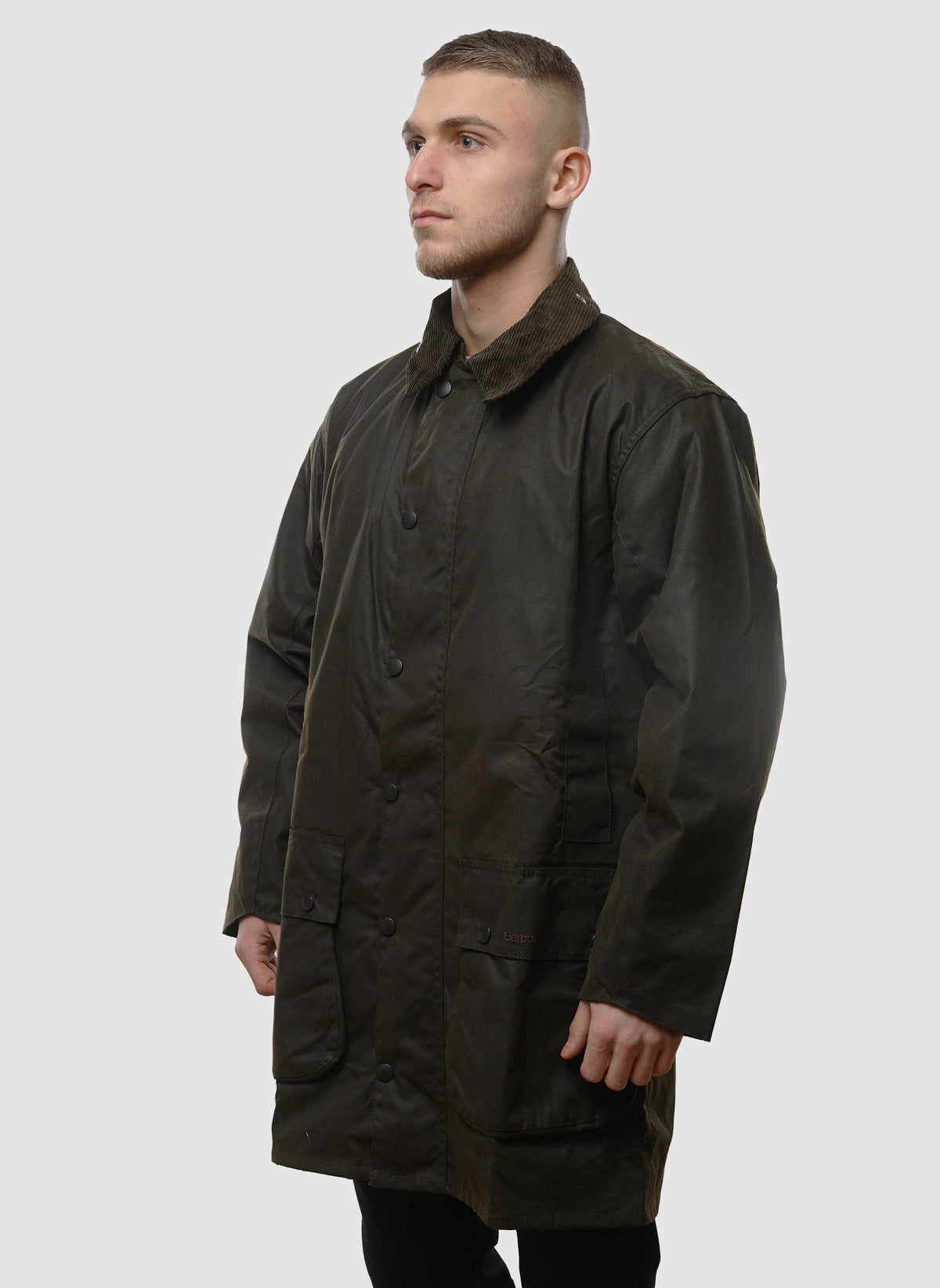 Classic Northumbria Wax Jacket - Olive-TSD - Jacken-3