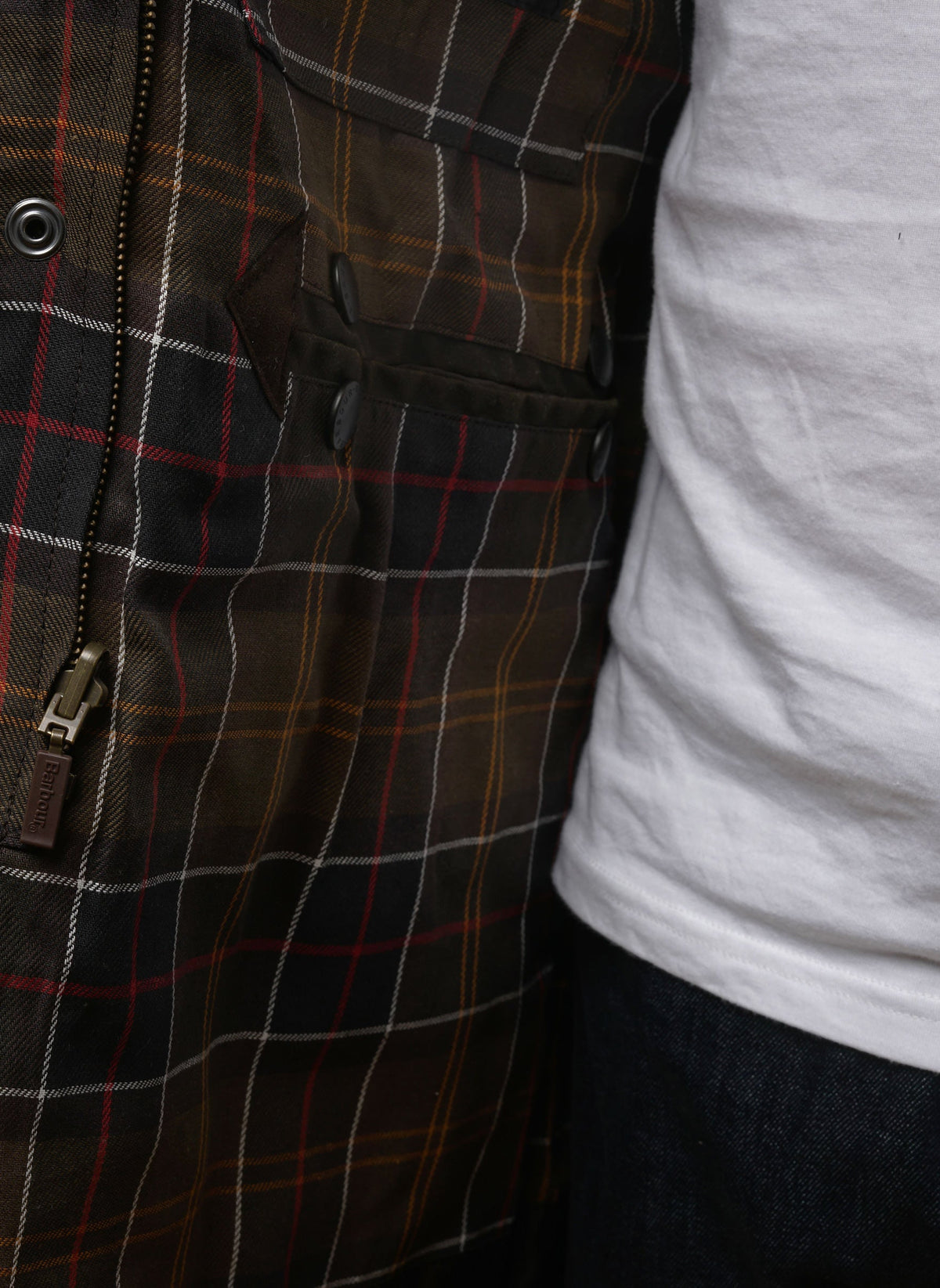 Classic Northumbria Wax Jacket - Olive-TSD - Jacken-8