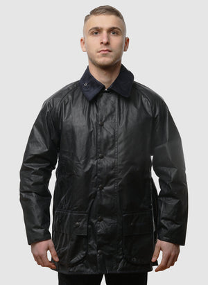 Beaufort Wax Jacket - Navy-TSD - Jacken-3