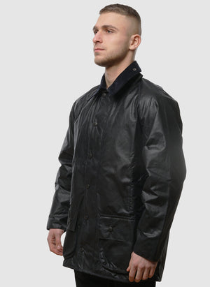 Beaufort Wax Jacket - Navy-TSD - Jacken-4