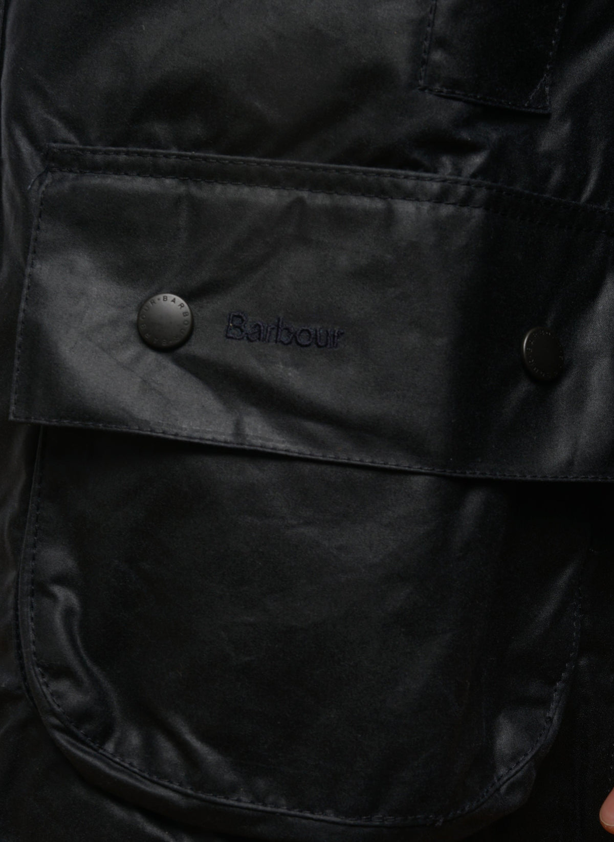 Beaufort Wax Jacket - Navy-TSD - Jacken-8