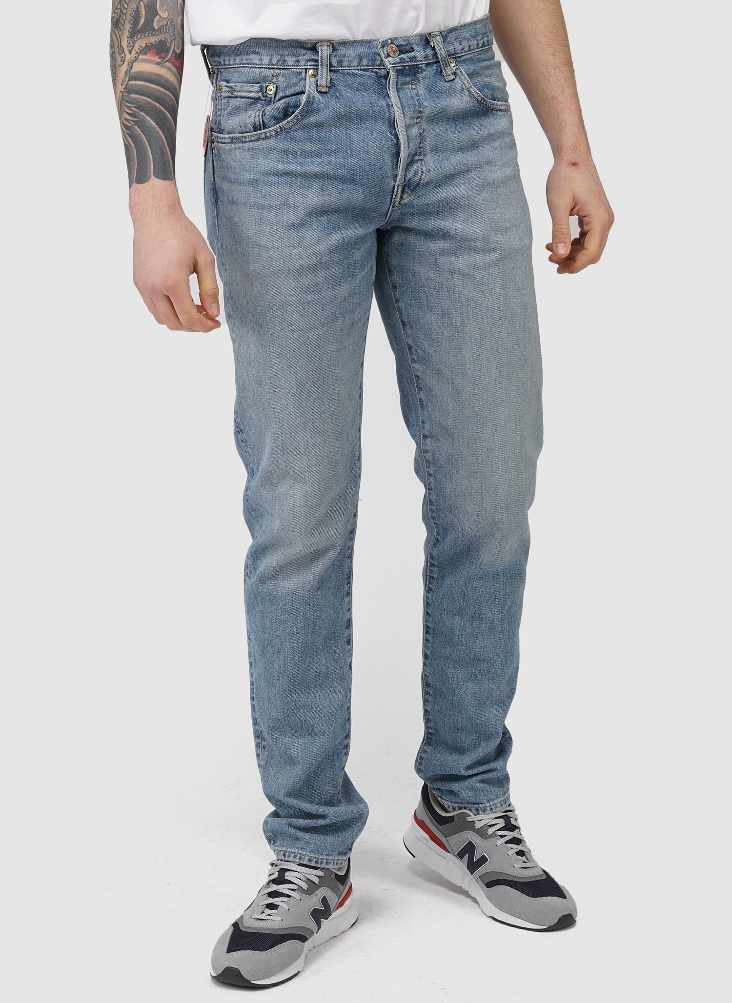 Regular Tapered Denim - Left Hand Light Used-TSD - Jeans-1